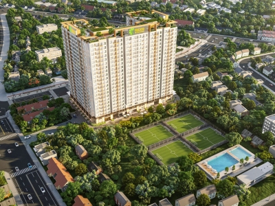 Bán căn hộ 2PN 2WC Tecco Felice 65m² giá từ 1,7 tỷ