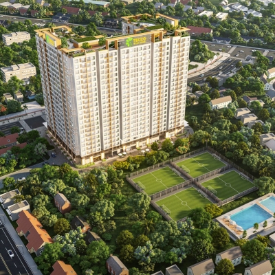 Bán căn hộ 2PN 2WC Tecco Felice 65m² giá từ 1,7 tỷ