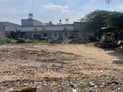 Bán đất mặt tiền đường nhựa 6m ngang 5x21m giá 4,5 tỷ Đường Đông Thạnh 7-1