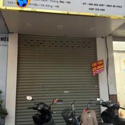 CHO THUÊ MẶT BẰNG KINH DOANH TẠI TÔ HIỆU, HÀ NỘI CÓ THỂ Ở LẠI ĐƯỢC