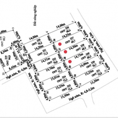 CHÍNH CHỦ BÁN LÔ NGŨ PHÚC – 69M² – NGÕ NHỰA 4M Ô TÔ TRÁNH – GẦN KCN – GIÁ ĐẦU TƯ  ZALO 0567 222 555