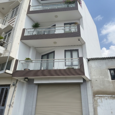 L1637 ⭐️ Nhà Mặt tiền sông Vàm Thuật GV, SHR, Vuông, Đ.20m, 4 tầng, 5x9m, 8.x tỷ