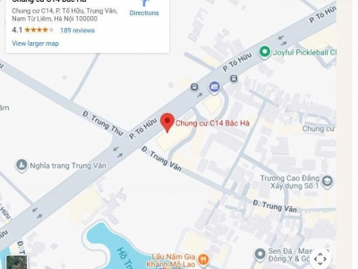 Chính chủ bán căn hộ C14 Tố Hữu 3n2vs 91m nhỉnh 7 tỷ lô góc tầng trung lh 0982685739