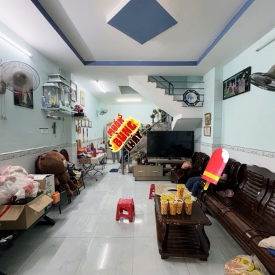 MẶT TIỀN VỪA Ở VỪA KINH DOANH, NGAY GÒ XOÀI, NHÀ 3 TẦNG, 50M2, SỔ ĐẸP PHÁP LÝ CHUẨN GIÁ NHỈNH 3 TỶ