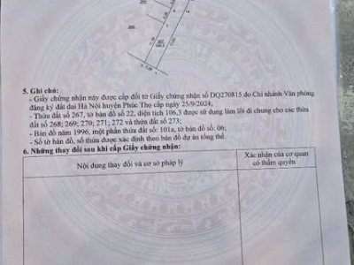 CHỊ GÁI CÓ LÔ ĐẤT 55M  LÀNG NGHỀ TẠI THÔN TÁO TAM THUẤN _ PHÚC THỌ _ HÀ NỘI