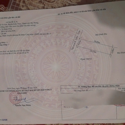 ĐẤT ĐẸP TRUNG TÂM TÚ SƠN – KIẾN THỤY – CHỈ 1,X TỶ – ZALO 0567 222 555