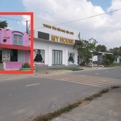 Đất Xã Long Hòa, Huyện Dầu Tiếng, Tỉnh Bình Dương, MT 17m, 25x39m, Cn 965,5 m2, Đang làm quán cafe, 11,5 tỷ TL