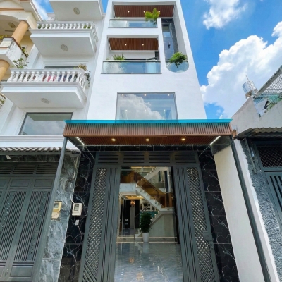 L1633 ⭐️ Nhà mới Lâm Thị Hố Q12, SHR, Vuông, HXH, 5 tầng, 4x14m, 6.x tỷ x nhỏ