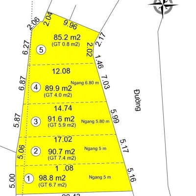 BÁN ĐẤT FULL THỔ ĐƯỜNG Ô TÔ – VIEW SÔNG ĐẸP TẠI VĨNH HIỆP, NHA TRANG 

- Vị trí vàng: Mặt sau đường quy hoạch 32m, view sông thoáng mát – kết nối đường 23/10 và Võ Nguyên Giáp, giao thông thuận tiện.
- Đường ô tô tới đất, khu dân cư yên tĩnh, thoáng mát.
