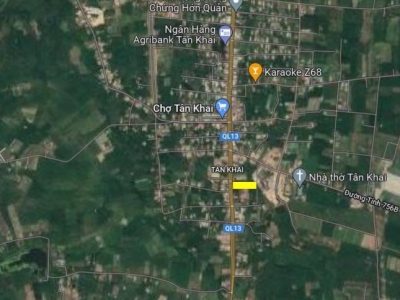 Chính chủ bán đất mặt tiền Quốc lộ 13, vị trí đắc địa, giá tốt nhất khu vực