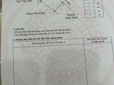 Bán lô đất trung tâm Xuân La Thanh Sơn 63,8m² – mặt tiền rộng hiếm, ngõ thông, giá 1.2x tỷ  ZALO 0567 222 555