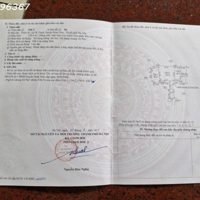 Chính chủ cần bán lô đất siêu đẹp Di Trạch, Huyện Hoài Đức, Hà Nội, DT 66,5m2, giá đầu tư