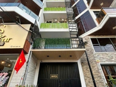 Bán Chdv hẻm 100/82A Đường số 3, Phường Thông Tây Hội, Phường 9 cũ, Gò Vấp, Hẻm 6m thông, 4 NH 21x26m, Cn 349,2 m2, trệt lửng 5 lầu, ST, 70P Full nội thất, Thu nhập 300tr/tháng, 49,5 tỷ TL