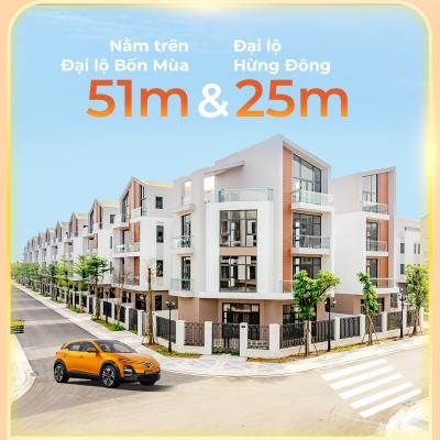 Liền kề-Biệt thự Vin 2.3 v.ốn chỉ từ hơn 2 t.ỷ. C.hiết khấu ~20%.Tiềm năng X2 T.ài s.ản sau 2 năm cầu Ngọc Hồi thông VĐ 3.5