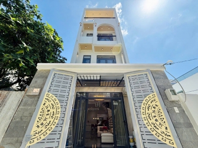 Nhà hẻm 93/4/26 Đường số 9, Phường 16, Gò Vấp, Hẻm 3m thông, 4,1x16,5m, Cn 66,8 m2, trệt 3 lầu, ST, 5PN, 6WC, Full nội thất, 8,5 tỷ TL