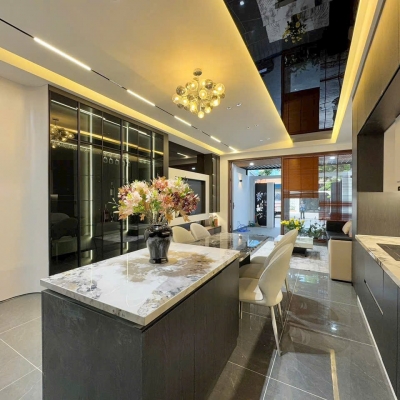 NHÀ MỚI 3 TẦNG MẶT TIỀN ĐẸP – 4 PHÒNG NGỦ – GIÁ CHỈ 7.45 TỶ – TT  VIP HÒA XUÂN