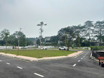 Bán nhanh lô góc hoa hậu tại Hòa Lạc, dt 100m2, full thổ cư, gần QL21, khu CNC, ĐHQG