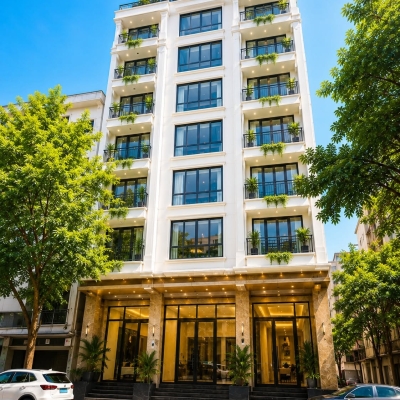 BÁN TÒA APARTMENT HOÀNG HOA THÁM - BA ĐÌNH - DÒNG TIỀN 400 TRIỆU/THÁNG - 300M2 - 8 TẦNG - MT 9M - 149 TỶ