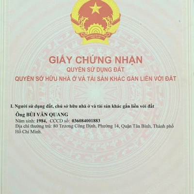 BÁN GẤP – ĐẤT THỔ CƯ 100% – NGAY VINCITY THỦ ĐỨC