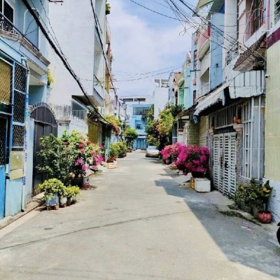 VƯỜN LÀI – HXH THÔNG – 73M – NHÀ MỚI 2 TẦNG – 4PN – DÒNG T.IỀN 15TR – CHỈ 7.X TỶ