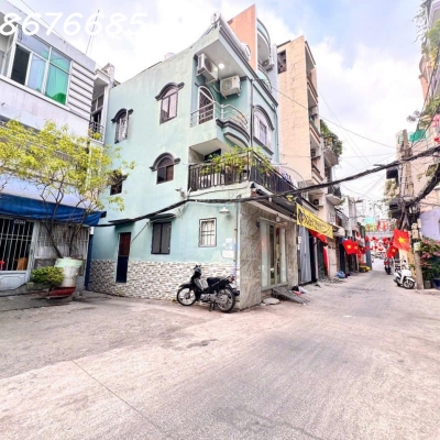 BÁN NHÀ 3 TẦNG MẶT TIỀN HẺM XE TẢI Đ.HAI BÀ TRƯNG, QUẬN 3 - DT 64M2 - NHÀ 2 MT TRƯỚC SAU THOÁNG- 0938676685 GIANG GIANG- CHỈ 20M RA MT CHÍNH