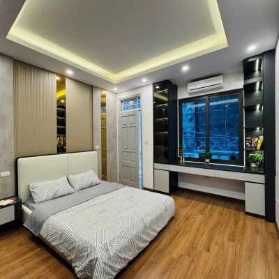 Bán nhà hoàng mai 5 tầng long lanh ngõ thông kinh doanh nhỏ