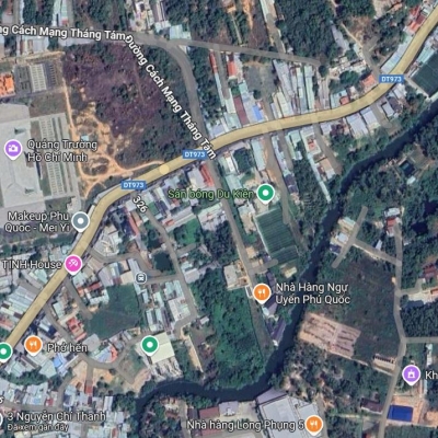 Đất Mặt Tiền Nguyễn Trung Trực 1ha – Gần Chợ, Trường, Khu Du Lịch Sầm Uất