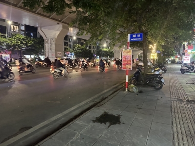 Bán đất mặt phố minh khai 29M tặng gpxd 5 tầng thang máy hai bà trưng