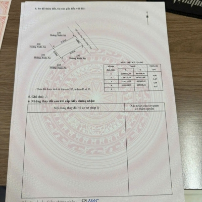 F0 giá hiếm 1,1xx tỷ – lô đẹp 43,4m² tuyến 2 Trung Nghĩa  ZALO 0567 222 555