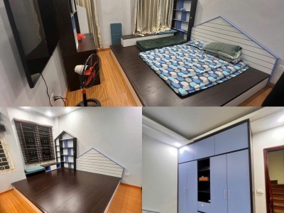 Cho thuê nhà 296 Minh Khai 40m² × 5 tầng, 3 ngủ khép kín. 13.5tr/tháng