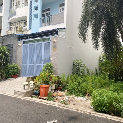 Bán lô đất mặt tiền khu dân cư phong Phú 5 đối diện bến xe Q8