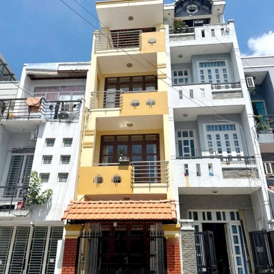 Nhà Mặt Tiền Đường số P4Q8. Gần chợ Phạm Thế Hiển