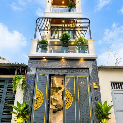 SIÊU PHẨM 5 TẦNG MỚI – MẶT TIỀN KINH DOANH NGAY CHỢ GÒ XOÀI – GIÁ 7.X TỶ