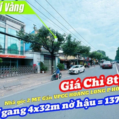 NHÀ 2 MẶT tiền NGUYỄN ÁI QUỐC - HỐ NAI - BIÊN HÒA - 8.5 TỶ - SỔ ĐỎ