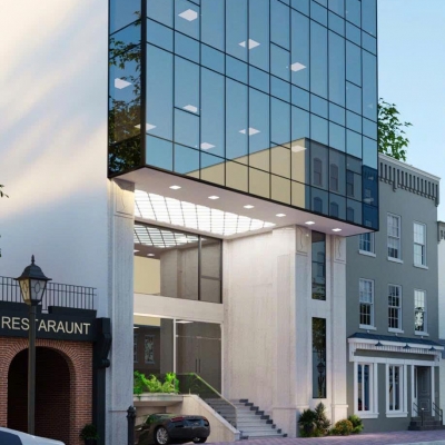 BÁN TOÀ VĂN PHÒNG MP KV NGUYỄN THỊ ĐỊNH 215Mx9T, MT 12M- XÂY MỚI 2025