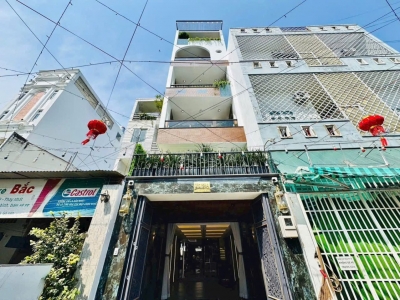 Nhà hẻm 310/56A Phạm Văn Chiêu, Phường 9, Gò Vấp, Hẻm 6m thông, 4x30m, Cn 109,4 m2, trệt lửng 4 lầu, ST, 4PN, 7WC, 1P Xông Hơi, 1P Karaoke, 3 nhà bếp, HT Marthome, Full nội thất, 18,45 tỷ TL