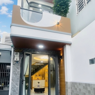 T1879 ???? nhà Phan Văn Trị Bình Thạnh, SHR, 2 tầng, 5.2x9m, 6.x tỷ