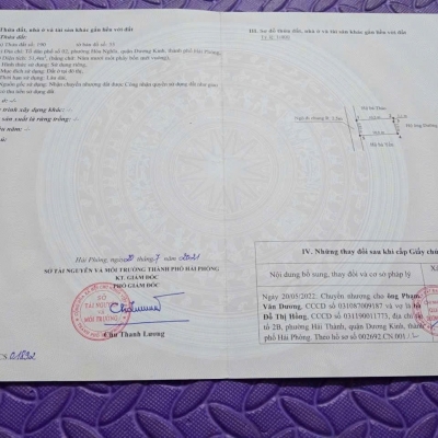 Lô đất 51,4m² – gần Vinhomes Dương Kinh – Giá chỉ 9xx triệu  ZALO 0567 222 555