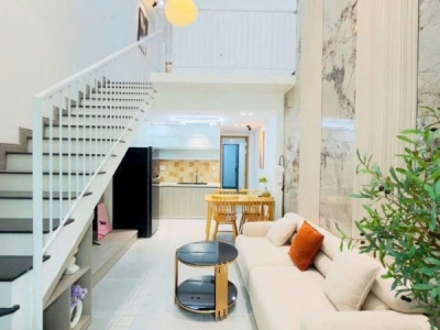♪  Nhà Kiệt 3m thông Nguyễn Tri Phương, gần Chợ Tân Lập, 55m2, 3PN, sân rộng, 4.x tỷ