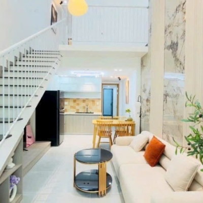 ♪  Nhà Kiệt 3m thông Nguyễn Tri Phương, gần Chợ Tân Lập, 55m2, 3PN, sân rộng, 4.x tỷ