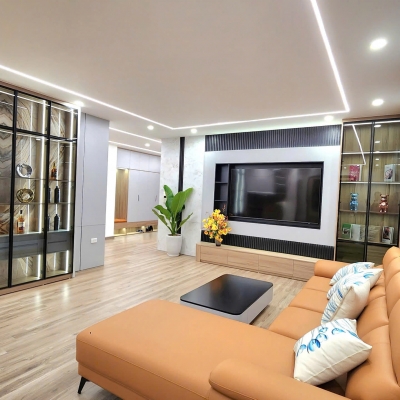 Căn hộ skyvilla 3 ngủ 3 WC, dt 181m2, tòa 25T1, tòa vip nhất khu Trung Hòa - Nhân Chính