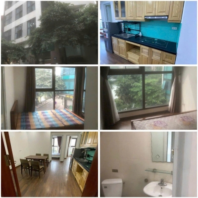 Cho thuê căn 1 ngủ,1 khách và căn 2 ngủ,1 khách, full đồ, số 91 hồ Văn Chương, Đống Đa