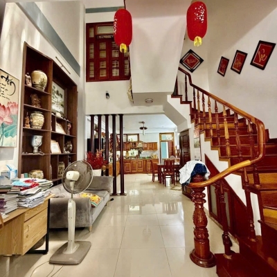 ♪ Đường 5.5m nhánh Núi Thành, 120m2, 3 tầng, đi bộ ra Trần Thị Lý, Bạch Đằng