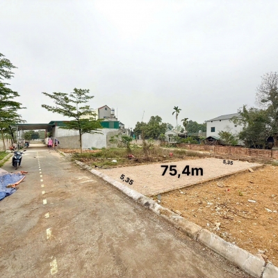 Gia đình có việc gấp muốn bán lô đất 75m ở cánh chủ bình yến giá hai tỷ