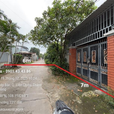 Bán gấp nhà 2 tầng kiên cố, kiệt oto Ngô Xuân Thu, Liên Chiểu.