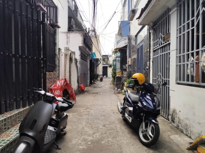 Bán nhà SHR hẻm Phan Văn Hớn quận 12, hẻm 4m, giá 2,99 Tỷ, KT 3x15m cấp 4