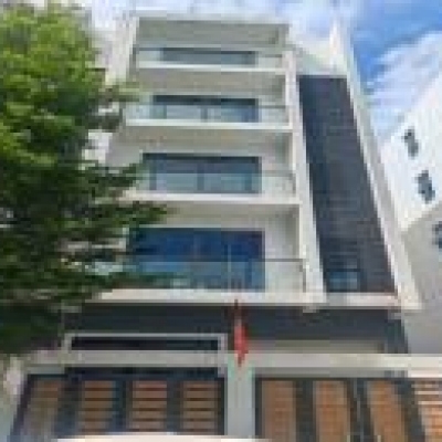 Bán tòa nhà 7,5 tầng khu trung yên 100m2, mặt tiền 7m giá 53.8tỷ