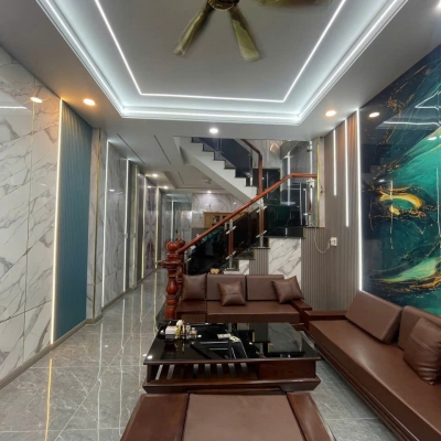 Bán nhà 2 Tầng Trung Tâm Dĩ An,SHR đường xe hơi,TẶNG full Nội thất,gần chợ