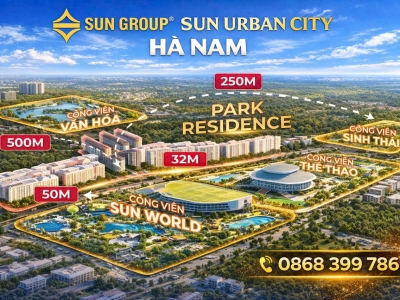 Sun Hà Nam- Tâm điểm sống mới, đón sóng phát triển phía Nam Hà Nội