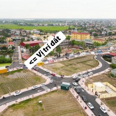 Bán lô góc mặt ngoài trục chính khu KDC Quỳnh Mỹ